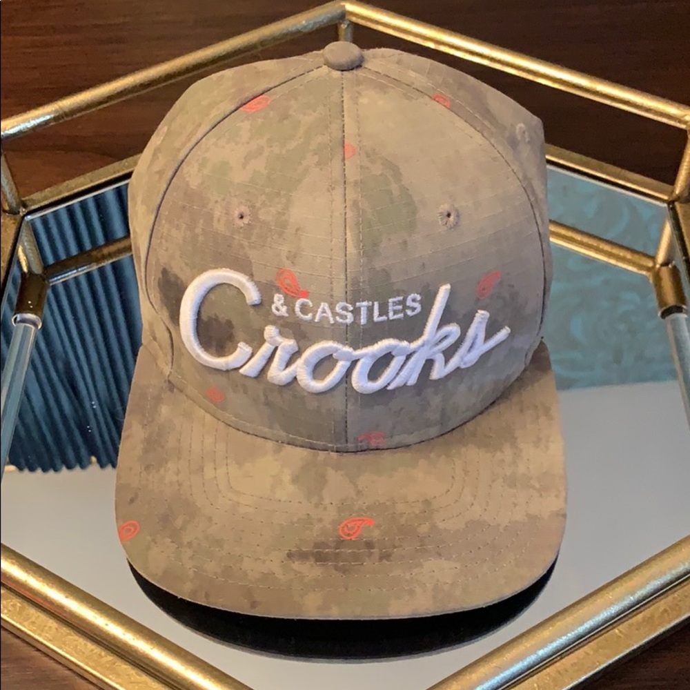 Crooks &. Castles rip stop ATACS-AU camo SnapBack